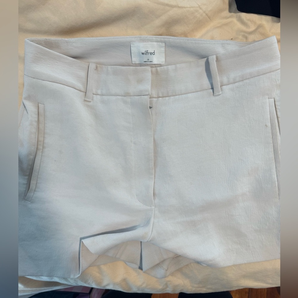 Tan aritzia shorts